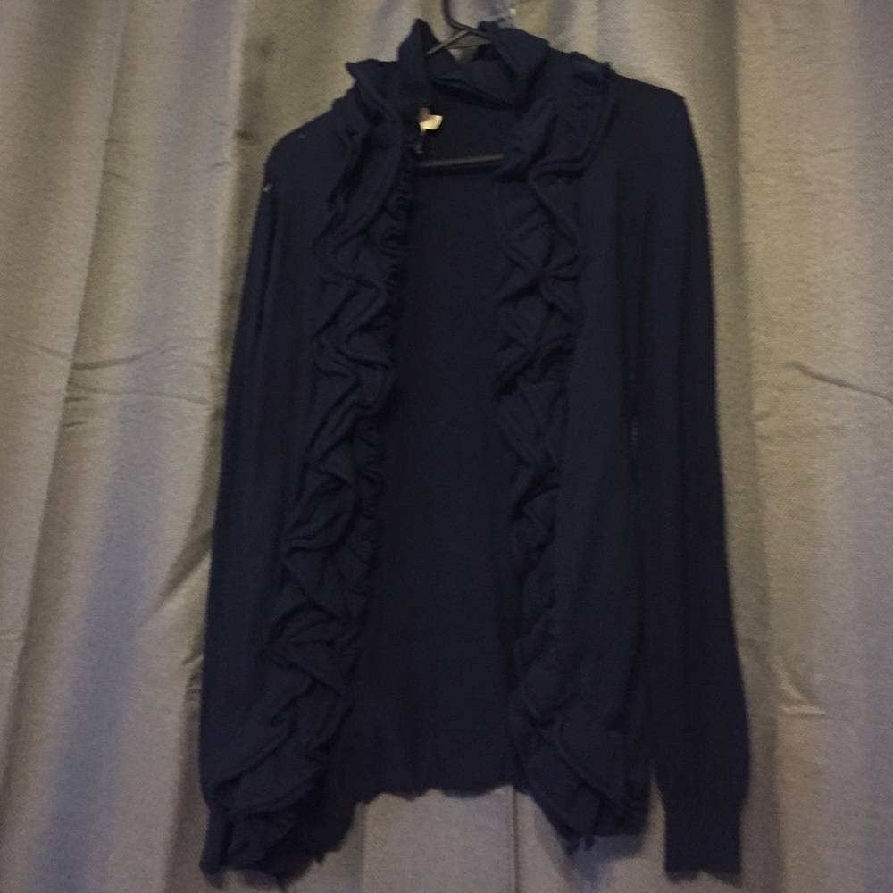 Navy blue cardigan