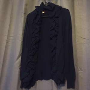 Navy blue cardigan