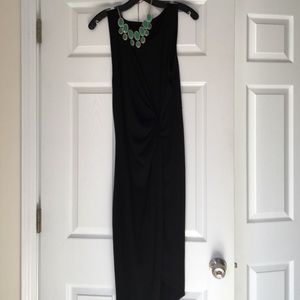 Express high low knotted knit dress