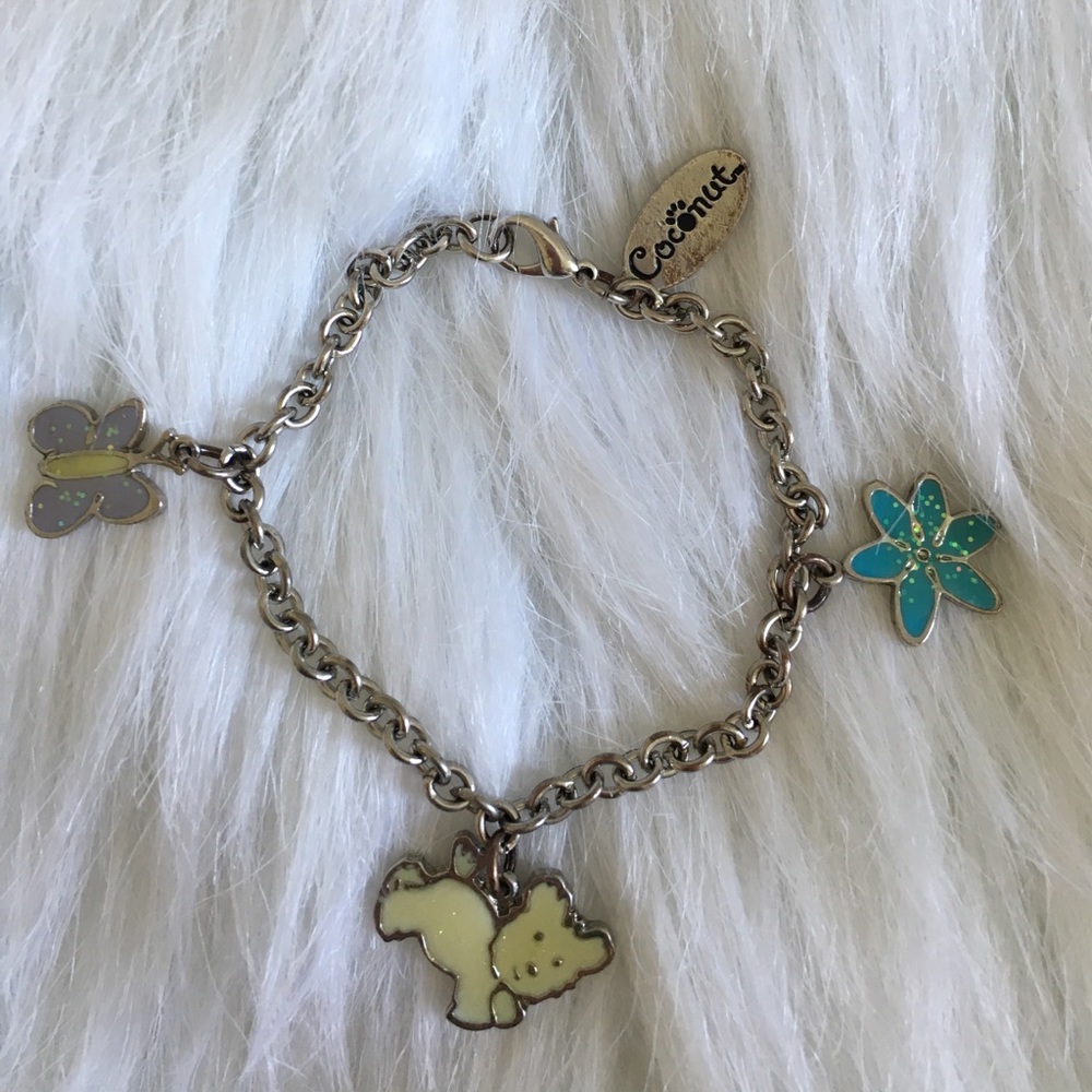 American Girl Coconut charm bracelet