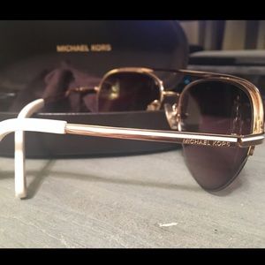 Michael Kors sunglasses and case
