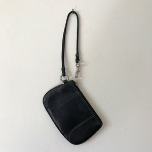 Black Coach Wristlet