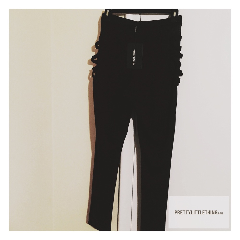 Black Mesh Hip Leggings