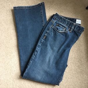 LOFT boot cut jeans size 8