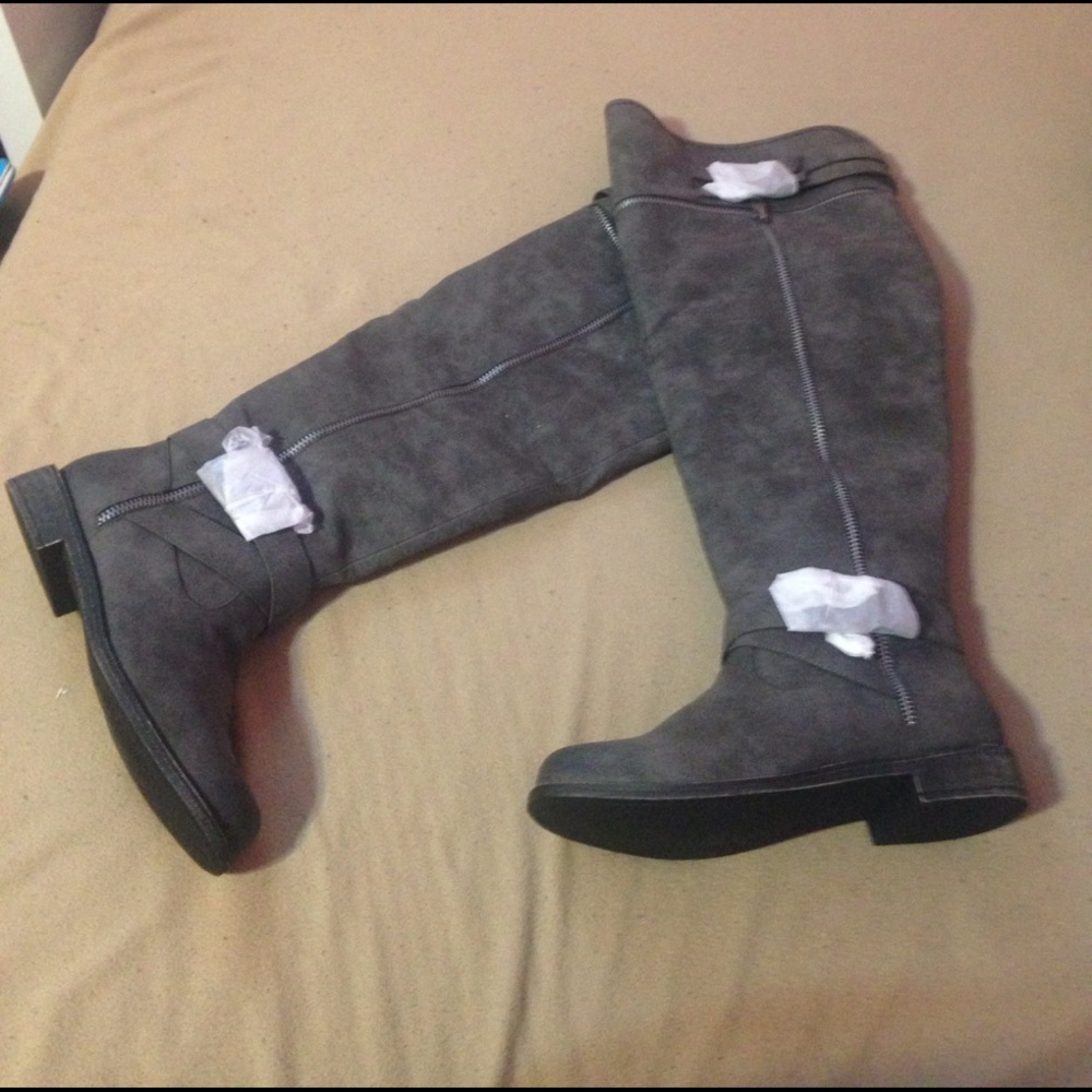 Brand New Justfab Wide Calf Boots!