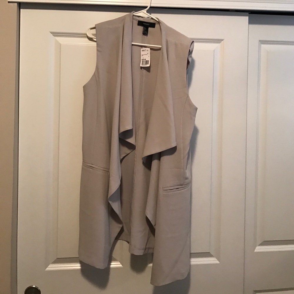 Forever 21 drapey vest