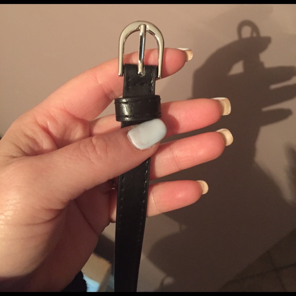 Brand New Skinny black belt