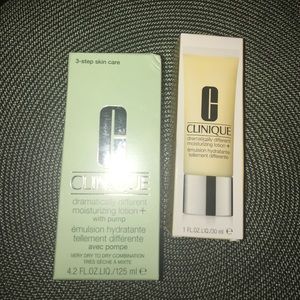 Clinique dramatically different lotion pack