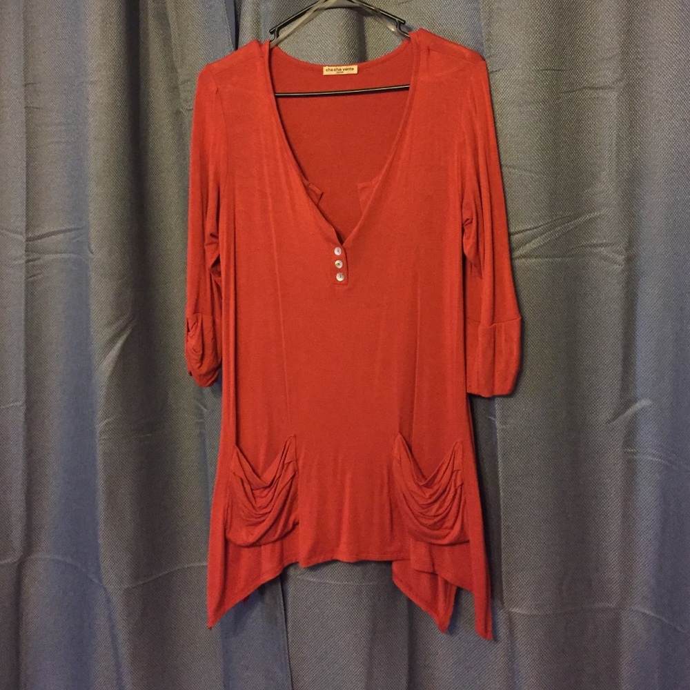 Burnt Orange blouse