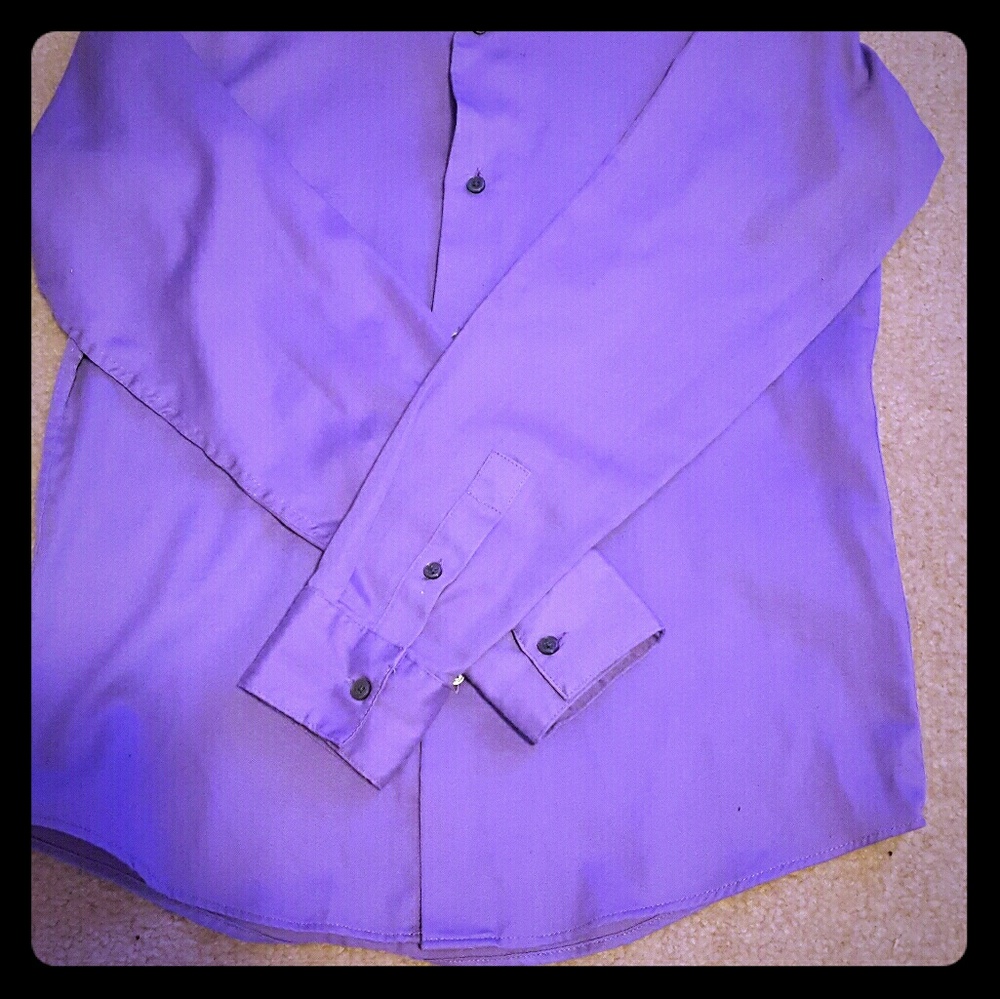 Calvin Klein kids purple shirt