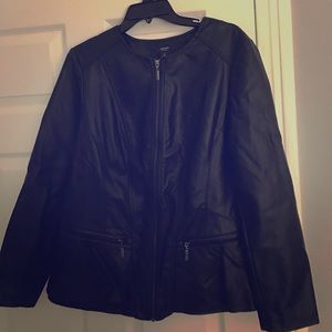 Women's leather jacket