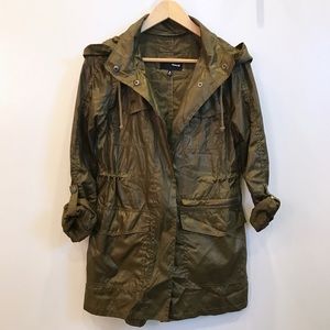 EUC Green Hurley Windbreaker