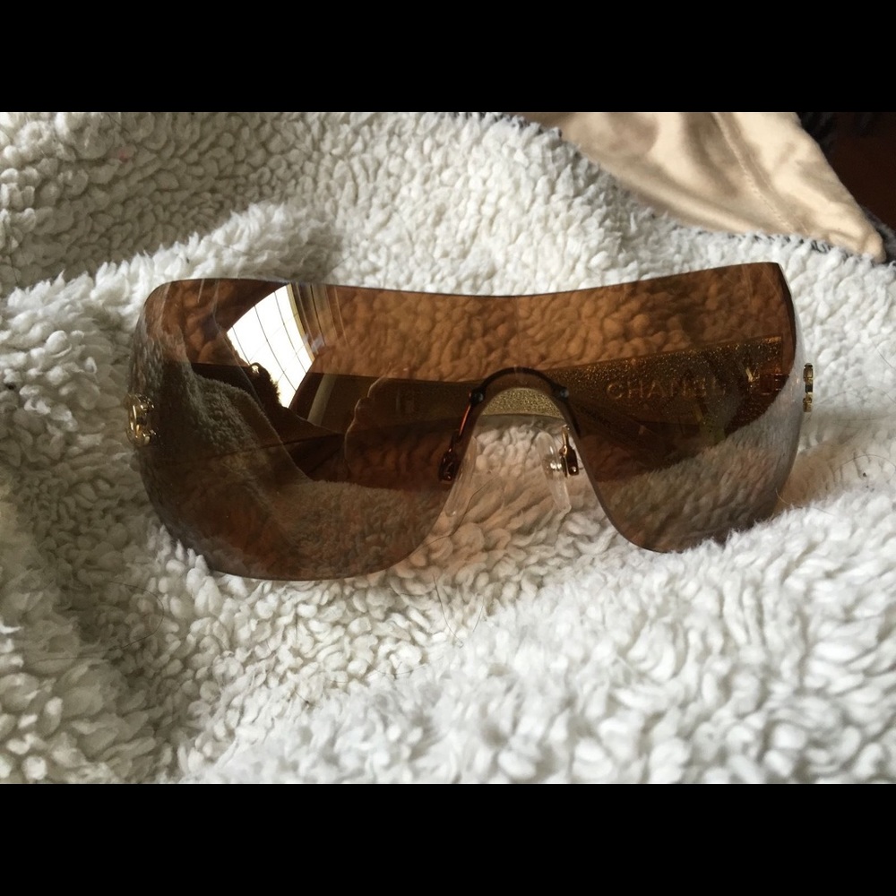 NIB Chanel 4157Q shield sunglasses - Picture 2 of 5