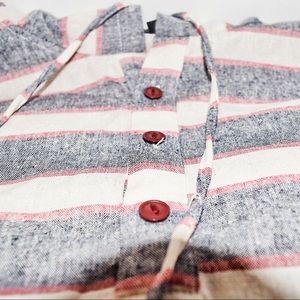 Carbon lightweight red/gray/white hoodie