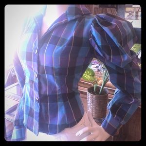 Vintage Stras California 80s retro Western Top