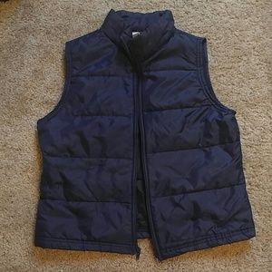 Navy Blue Puffer Vest
