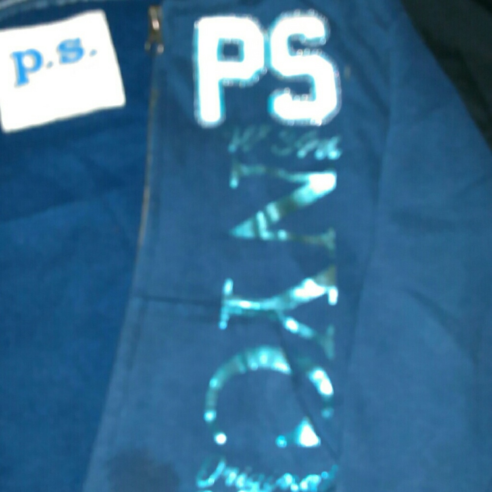 P.S. zip up hoodie