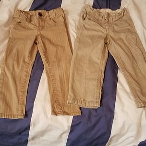 2 babyGap boys khakis 3t