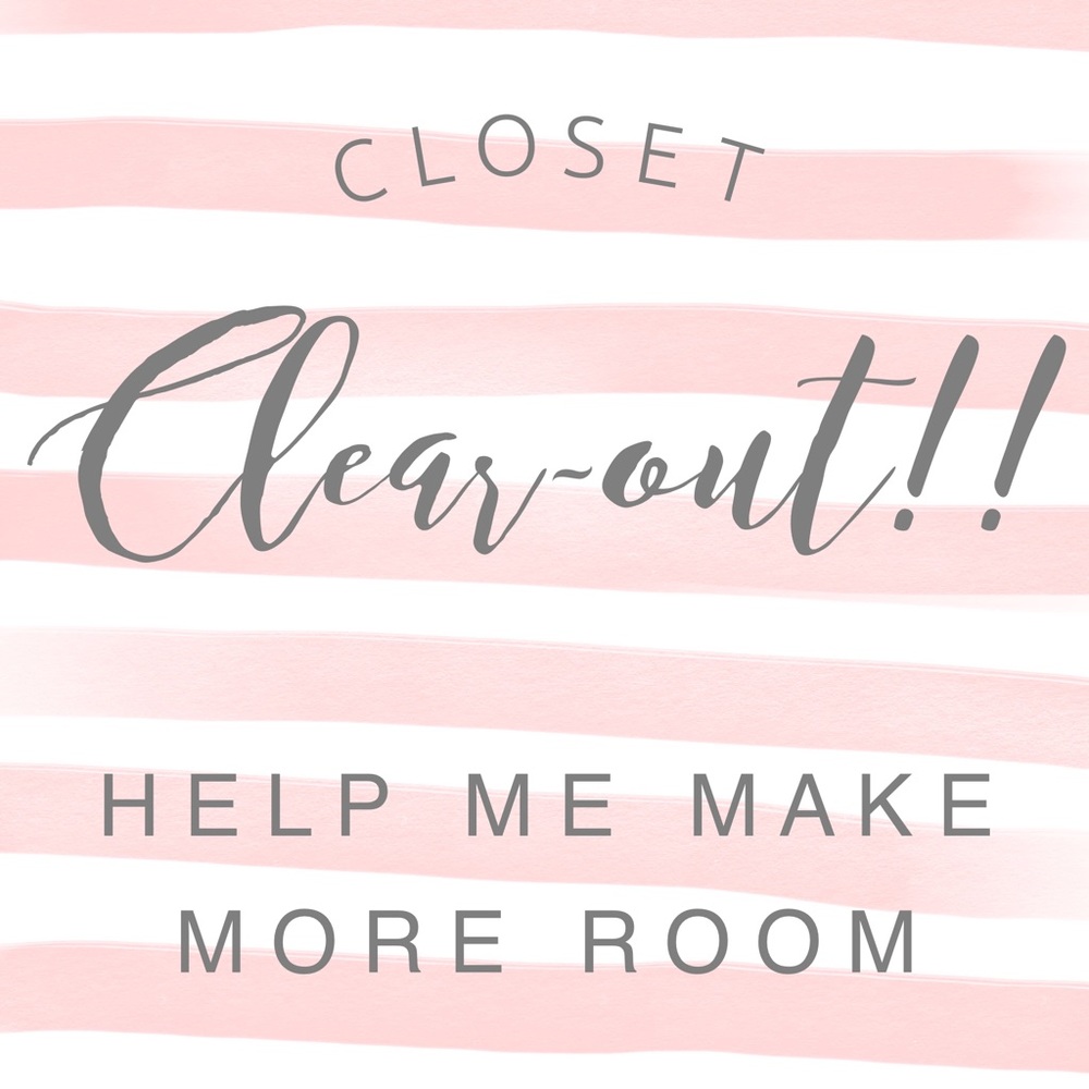 Help me make more room! Make an offer!