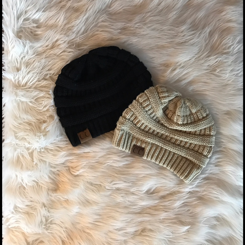 Set of 2 CC Beanies/Hats