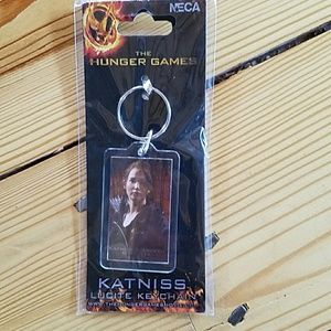 The Hunger Games Katniss Lucite Keychain NWT