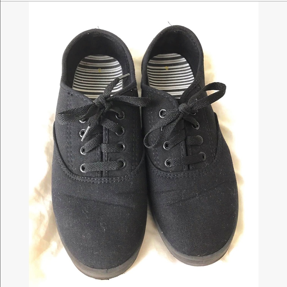 Black sneakers