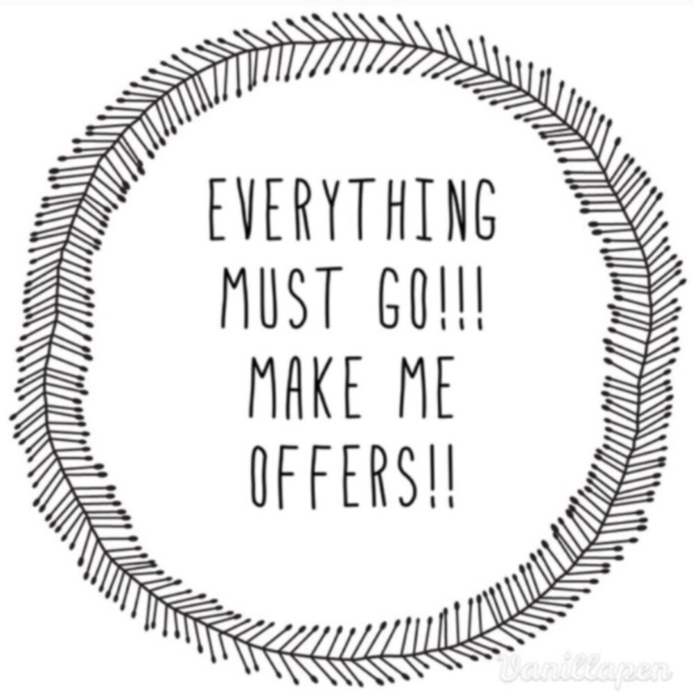 Will take offers on everything!!