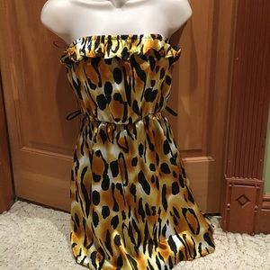 Wet Seal Leopard Dress