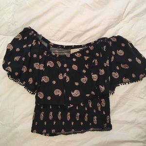 ☀️☀️NWOT LA HEARTS CROP TOP ☀️☀️