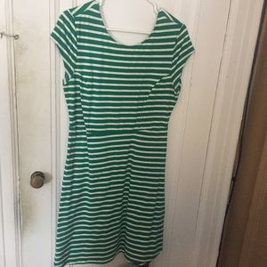 Knee length T shirt dress