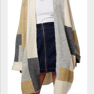 Top Shop patchwork cardigan