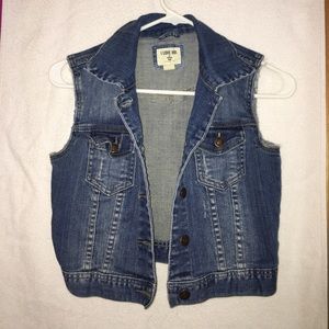 Denim Cut-Off Jacket