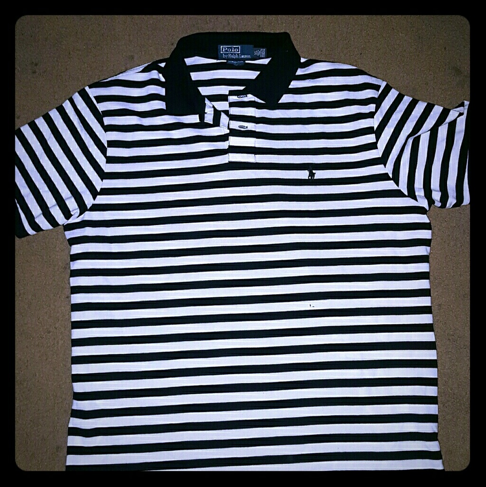 Ralph lauren striped polo shirt