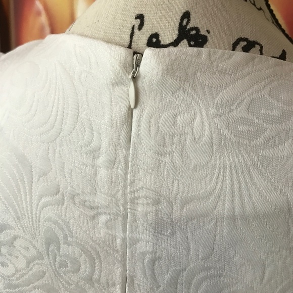 Blue Chrysanthemum Fit & Flare Dress - Picture 7 of 7