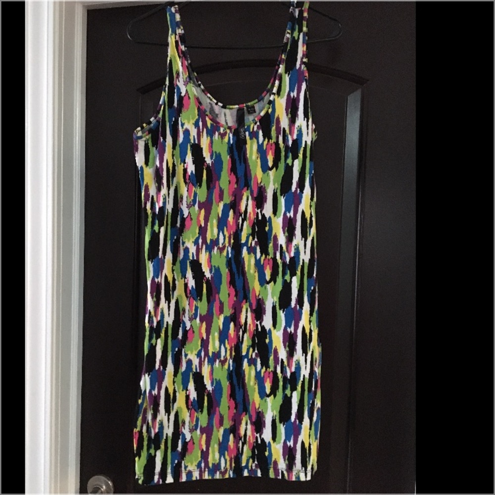 Tank style fitted dress