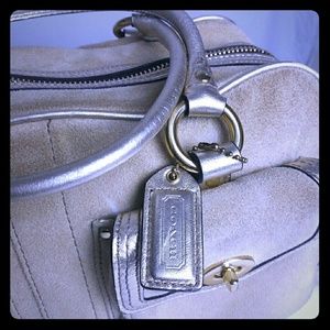 Coach Suede satchel