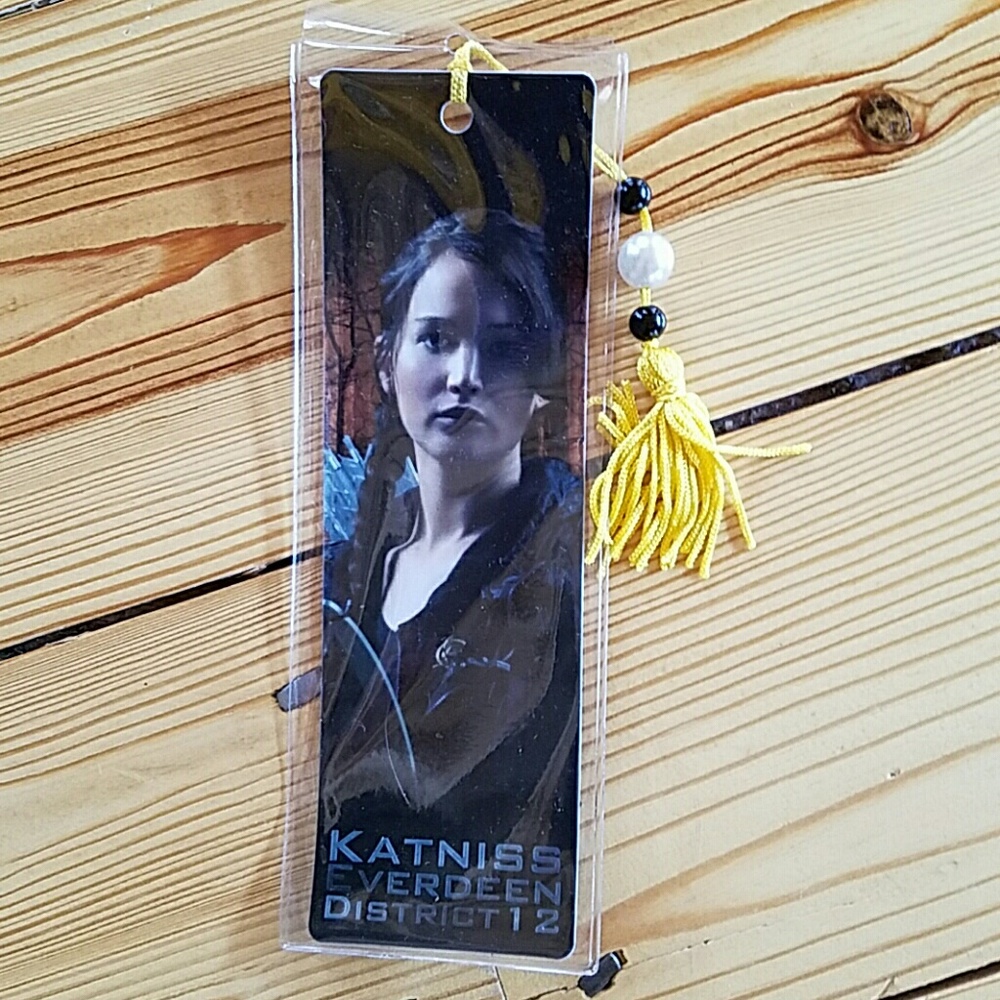 The Hunger Games Katniss Bookmark NWT