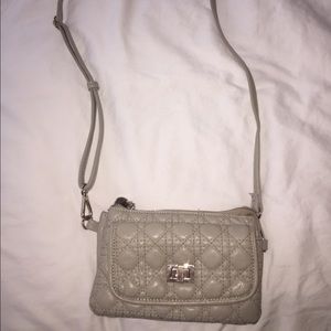 Tan crossbody bag