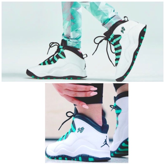 Jordan 10 "Verde" 🌱 - Picture 2 of 6
