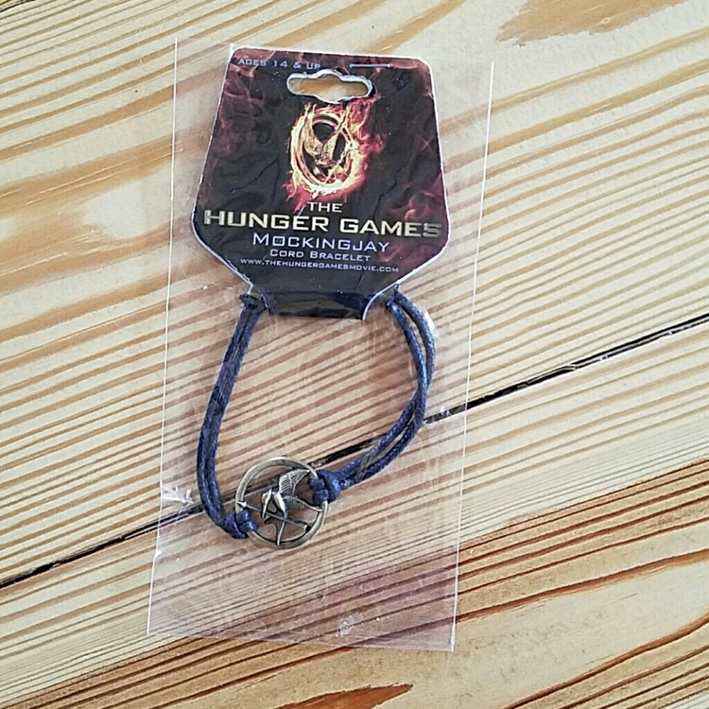 The Hunger Games Mockingjay Cord Bracelet NWT