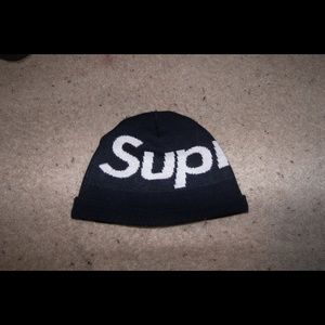 Supreme Big Logo Beanie