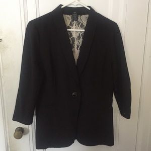 Make offer- 3/4 sleeve black blazer