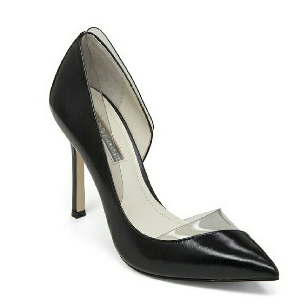 BCBGeneration TRICKY High Heels Clear Trim Pumps