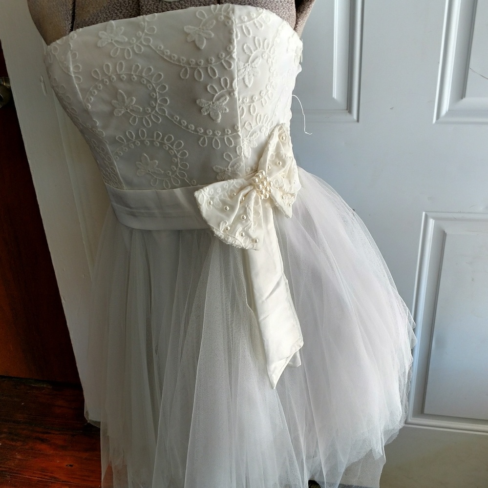 White Formal Dress
