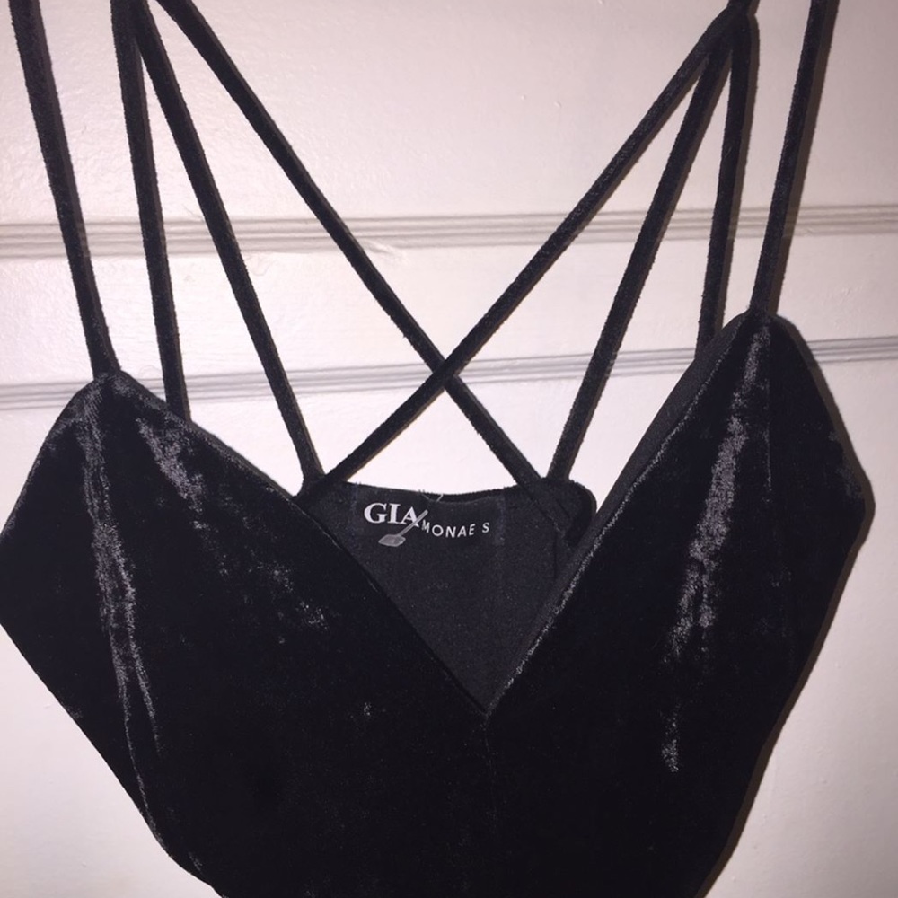 Velvet bodysuit
