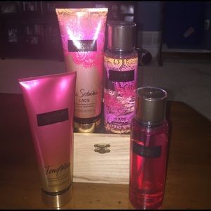 Victoria's Secret body spray and lotions