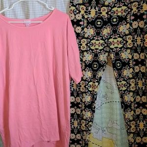 Lularoe Rare XL Irma and TC leggings set!!