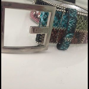 Guess studded belt