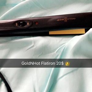 GoldNHot flat iron