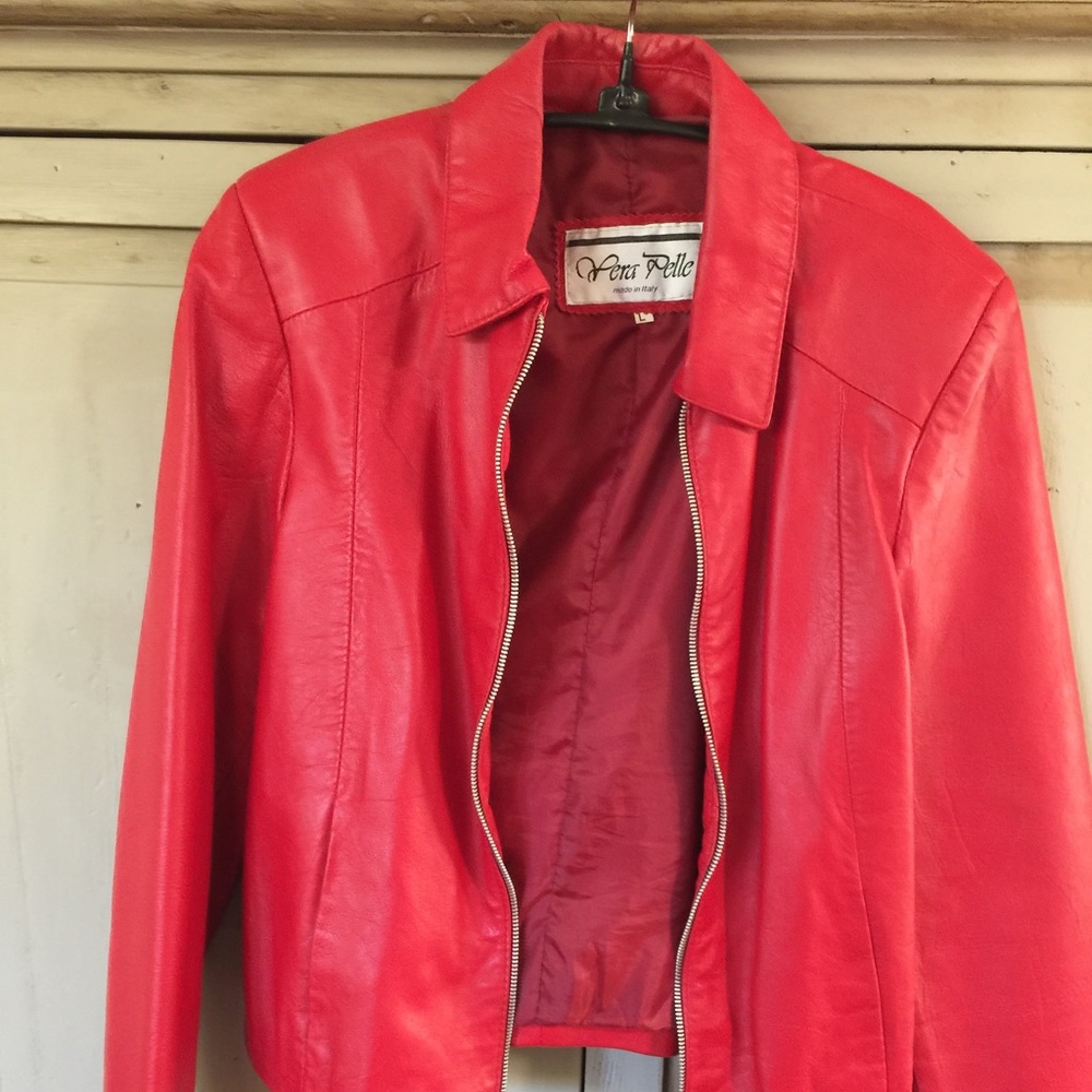 Red Leather Jacket